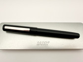 LAMY AION BLACK FOUNTAIN PEN NEW IN BOX M NIB