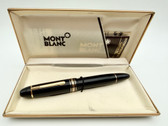 1950s MONTBLANC MEISTERSTUCK 149 FOUNTAIN PEN BROAD 18C NIB