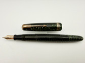 PARKER VACUMATIC GREEN PEARL FOUNTAIN PEN F 14K