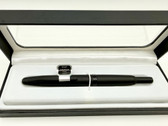 PILOT VANISHING POINT MATTE BLACK FOUNTAIN PEN F 18K