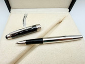 MONTBLANC MEISTERSTUCK SOLITAIRE CERAMICS BLACK PRISMA CLASSIQUE ROLLERBALL PEN
