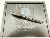 MONTEGRAPPA FORTUNA BLACK SKULL ROLLERBALL PEN