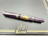 KRONE WILLIAM SHAKESPEARE HISTORICAL LE FOUNTAIN PEN M 18K
