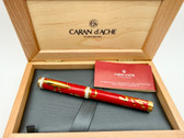 CARAN D'ACHE 1997 HONG KONG LIMITED EDITION FOUNTAIN PEN M 18K