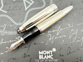 RARE MONTBLANC SOULMAKERS FOR 100 YEARS PROTOTYPE 18K GOLD FOUNTAIN PEN M 18K