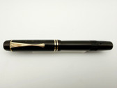 1930s MONTBLANC II No 202 SAFETY HARD RUBBER FOUNTAIN PEN EF 14K FLEX