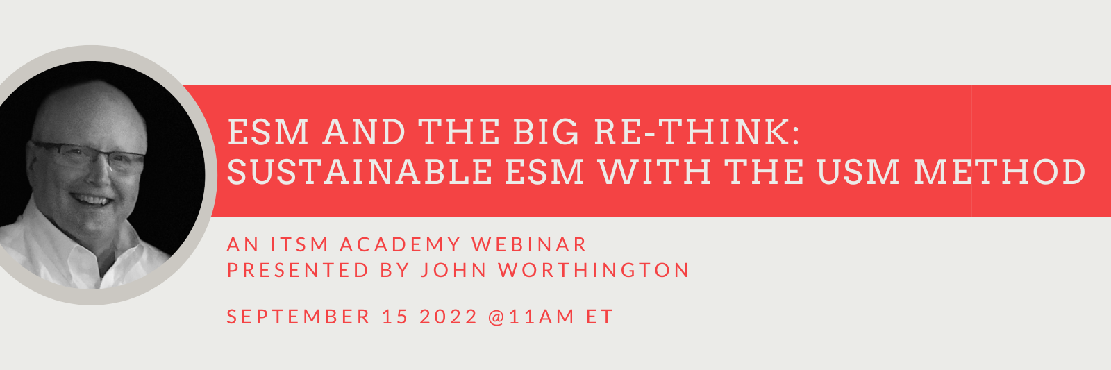 ESM and the Big Re-Think