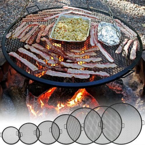 30" Fire Pit Cooking Grill Fire Pits & Outdoor Heating