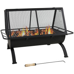Sunnydaze Northland Grill Fire Pit