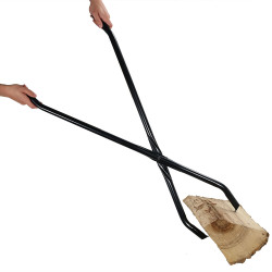 40" Log Claw Grabber- Move Fire Wood Easily and Safely in Your Fire Pit or Fireplace