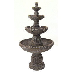 Sunnydaze Mediterranean 4-Tier Water Fountain