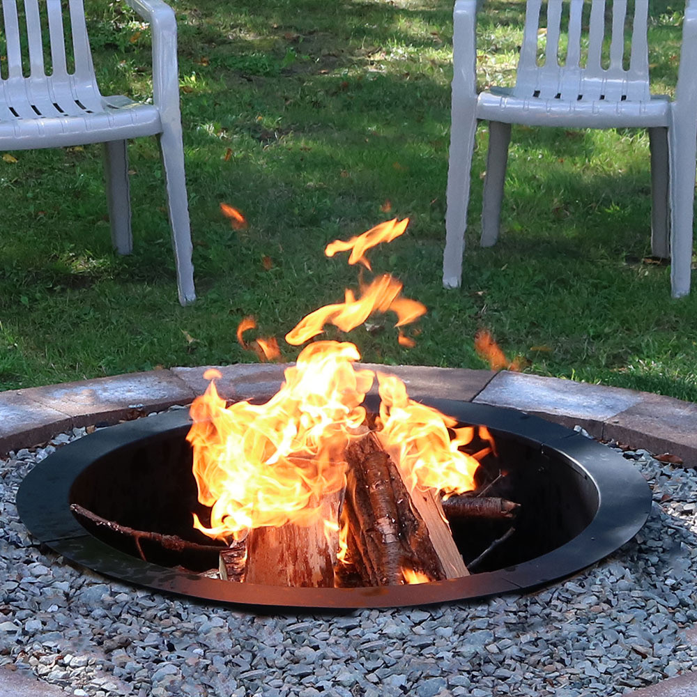 30 Heavy Duty Fire Pit Rim Fire Pits Outdoor Heating
