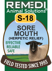 Sore Mouth - Herpetic Relief - for Sheep