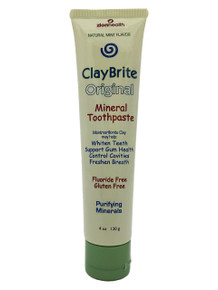 Zion Health ClayBrite Mineral Toothpaste 4 oz Original