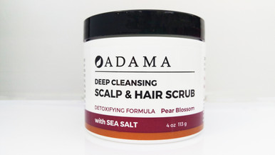 Deep Cleansing Scalp and Hair Scrub with Sea Salt by Adama