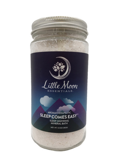 Little Moon Essentials Mineral Bath Salts 4 oz Sleep Comes Easy