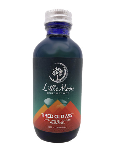 Little Moon Essentials Massage Balm Oil 2 oz Tired Old Ass 