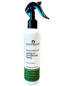 Zion Health Conditioner Spray 8 oz French Pear Front