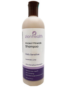 Zion Health Ancient Minerals Shampoo 16 oz Sensitive