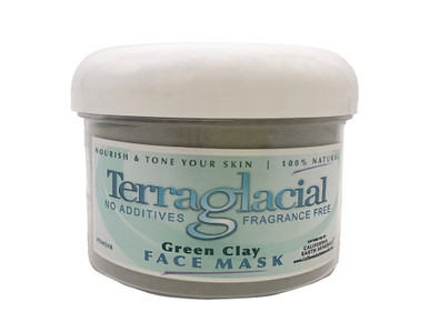 California Earth Minerals Terraglacial 8 oz Green Clay Face Mask