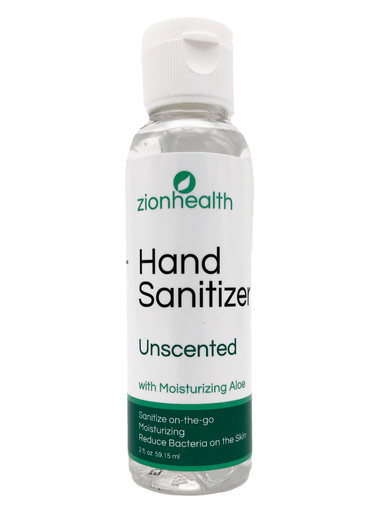 Zion Health Hand Sanitizer Gel 2 oz