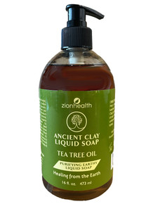 Zion Health Liquid Soap 16 oz Tea Tree Oil