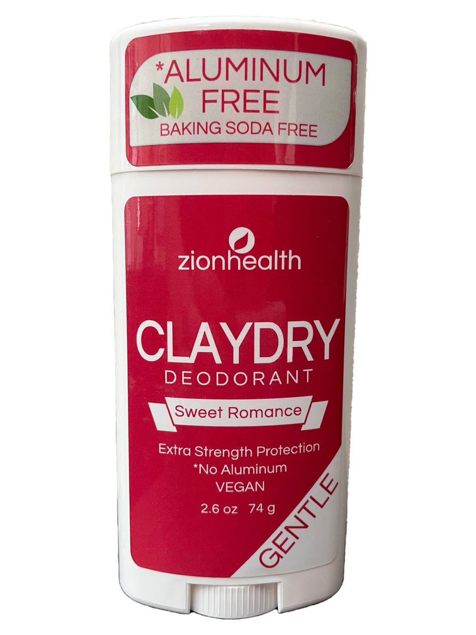 Health Clay Deodorant 2.6 OZ Sweet Romance
