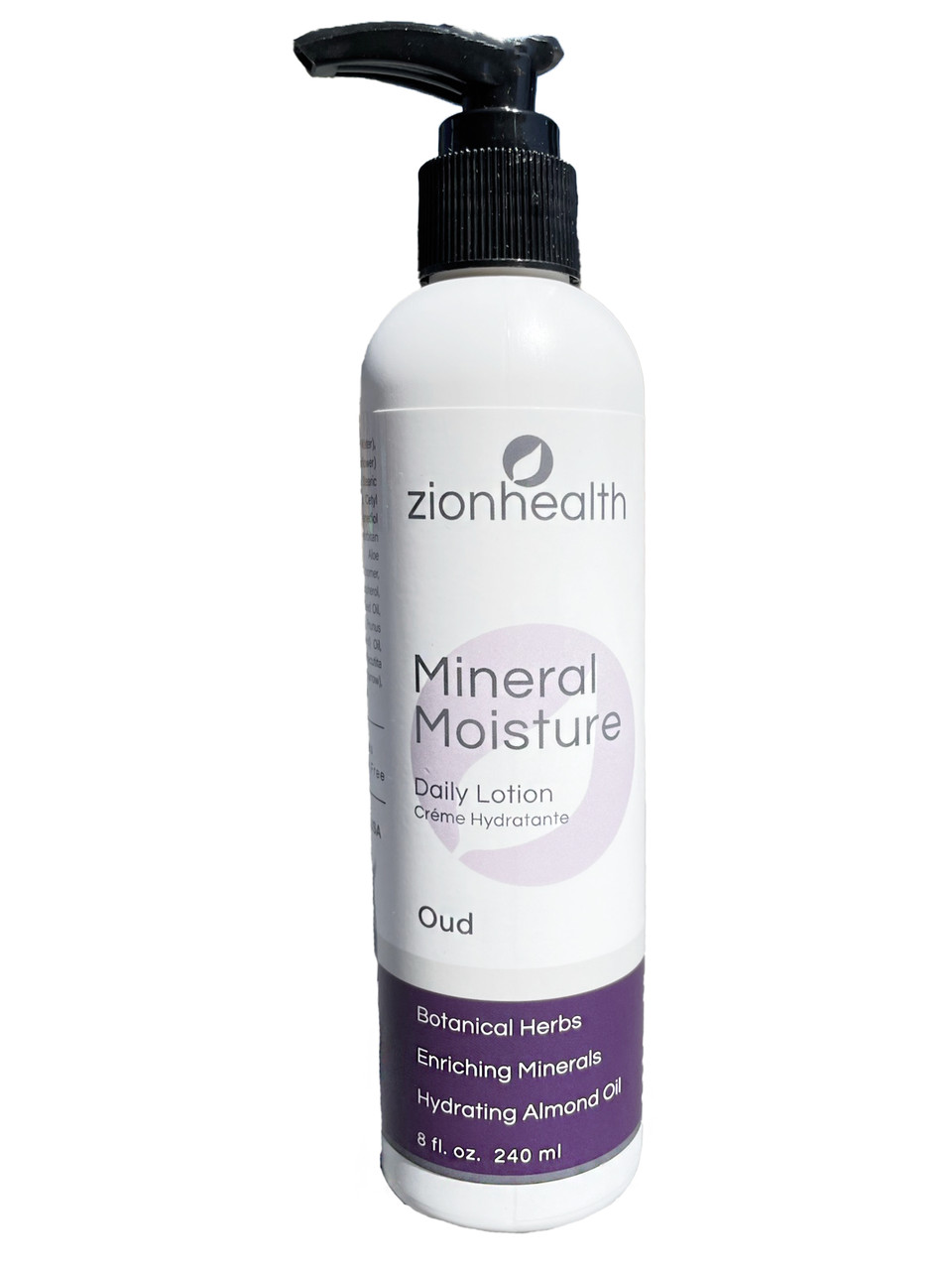 Zion Health Lotion 8 oz Oud