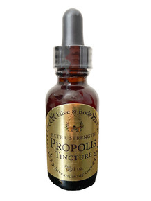 Hive and Body Propolis Tincture 1 oz Front