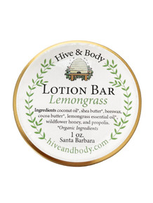 Hive & Body Lotion Bar 1 oz Lemongrass