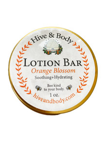 Hive & Body Lotion Bar 1 oz Orange Blossom