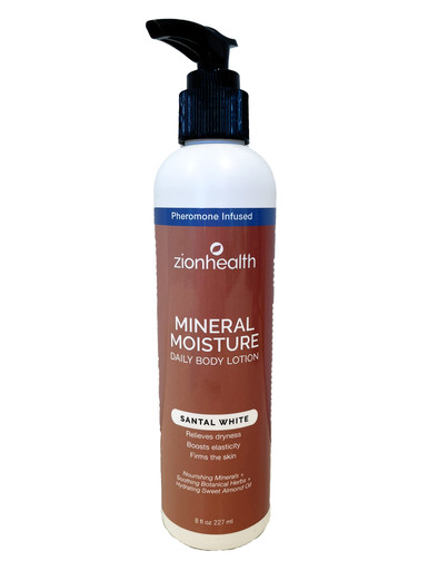 Zion Health Lotion 8 oz Santal White Pheromone Infused