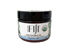 Organic Fiji Raw Coconut Oil 3 oz Fragrance Free USDA Organic