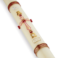 Series #75 Agnus Dei (Lamb of God)  Paschal Candle