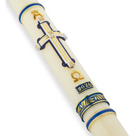 Series #76 Walk By Faith Paschal Candle