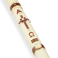 Series #80 Unfailing Love Paschal Candle