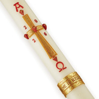 Series #50R He is Risen Paschal Candle