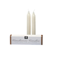 51% Beeswax, 6" Candlemas [Pair of 2]