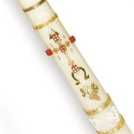 Series #5 Fully Ornamented Paschal Candle