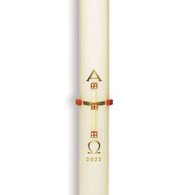 Series #4 Alpha & Omega Paschal Candle