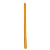 1-1/4 X 25, 51% Beeswax Orange Candle[Box of 6]