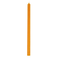 1-1/2 X 26.5, 51% Beeswax Orange Candle [Box of 4]