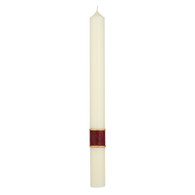 Matching Altar Candle Burgundy
