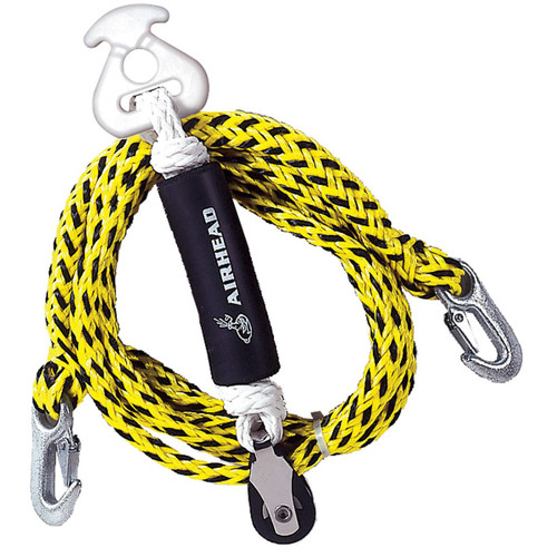 Airhead Self Centering Pulley Tow Harness 12 Ft. Rope Ahth-3 3000 