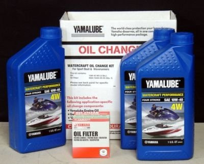 Yamalube 10w 40 Pwc Watercraft Oil Change Kit Lub Wtrcg Kt 00 Vx Fx Ho 1 1l Mr 1 110 Vx Sport Deluxe Cruiser - 