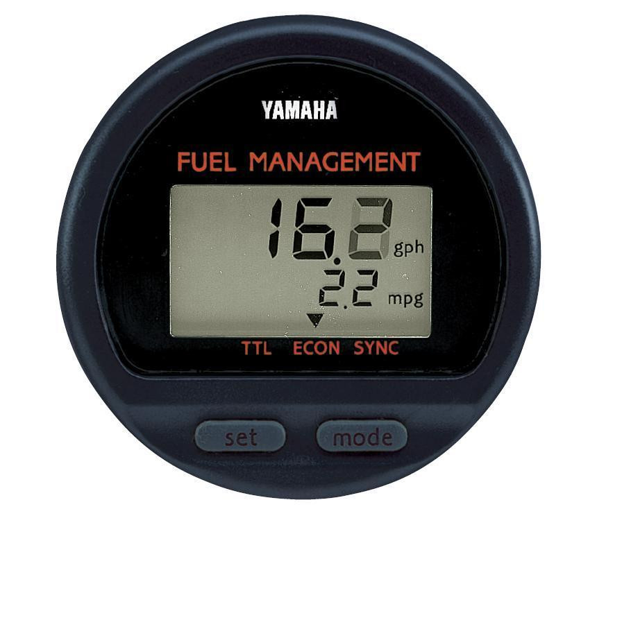 YAMAHA OEM Outboard Digital Multifunction Fuel Management Meter 6Y5