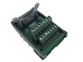 IDC14 14-Pin Connector Signals Breakout Module Screw terminals DIN Rail Mount  