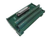 DB50 Female Signals Breakout Board Din Rail Mounting Header Screw terminals  