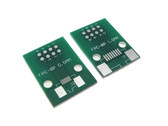 8-Pin FPC Connector to DIP Breakout Board 0.5mm 1mm Pitch - Pack of 3 D12-1  