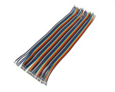 PH2.0 2.0mm F/F Zippable Color Jumper Wire Pre-Crimped 40 Pins 20cm long  